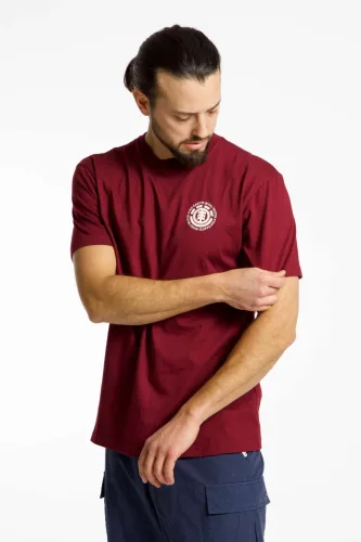 Element Seal Bp Herren T-Shirt Rot, Herren, Größe: L