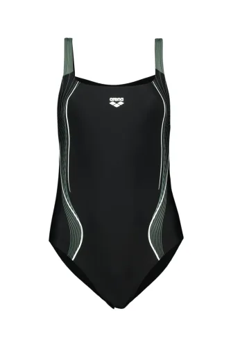 arena, Arena W Arena Swimsuit Control Pro Back B Badeanzug Damen, schwarz, Grösse: D 40