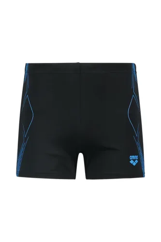 arena, Arena M Arena Graphic Swim Short Swim Short Herren, schwarz, Grösse: D 8