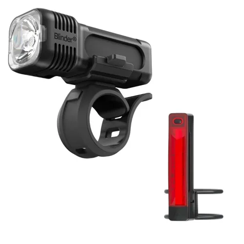 knog., Knog Lichtset Blinder 400 & Plus 20, schwarz