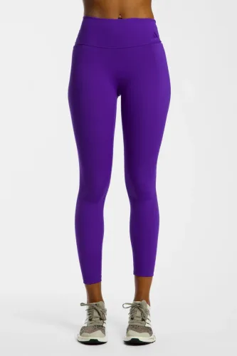 Adidas, ADIDAS Damen Fitnesstight Opt 7/8 lila | L