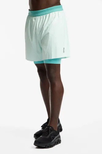 ON), ON Herren Laufshort Performance 2/1 hellblau | XL
