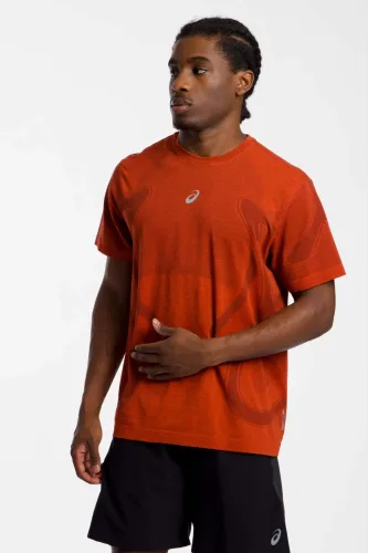 Asics, ASICS Herren Laufshirt Road Seamless dunkelrot | M