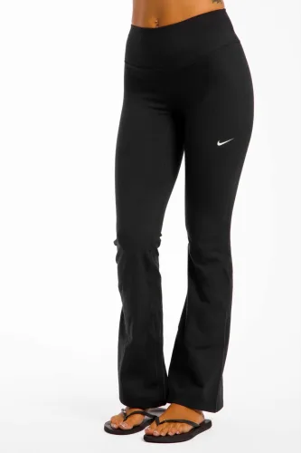 Nike, NIKE Damen Jogginghose One Flare schwarz | L