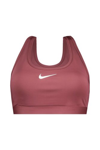 Nike Swoosh Padded Medium Damen Sport-BH Rosa, Damen, Größe: M