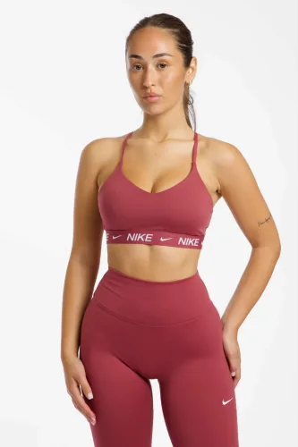 Nike, NIKE Damen Sport-BH Indy Low Support beere | M