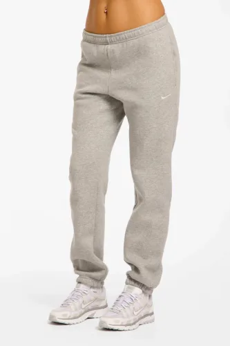 Nike, NIKE Damen Jogginghose Studio Fleece grau | M
