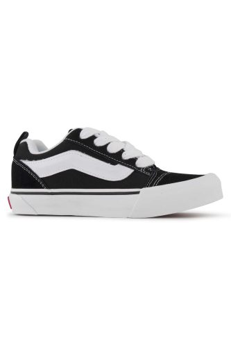 Vans, Vans Knu Skool Kids Sneaker - Black + True White EU30