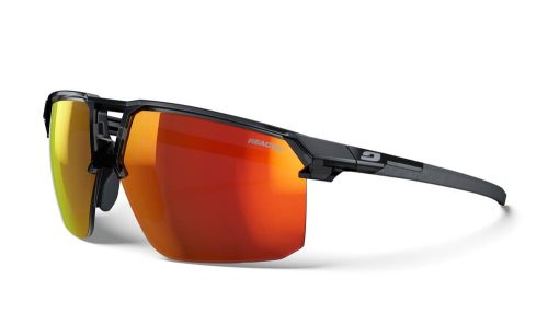 Julbo, Julbo Sportbrille Liry - schwarz / dunkelgrau durchscheinend glänzend, gelb