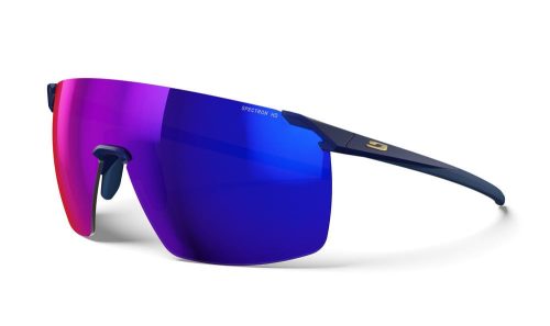 Julbo, Julbo Sportbrille Faster L - dunkelblau / gold, zinnoberrot