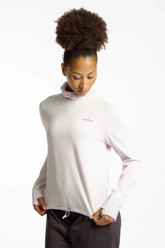 Odlo, Odlo Essential Thermal Lauf-Mid Layer für Damen - Trail Running, Running - pink, M