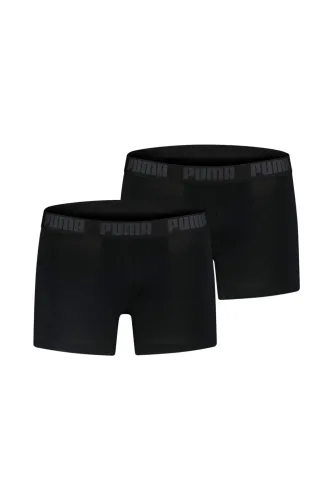 PUMA 2-Pack Everyday Basic Herren Boxershort Schwarz, Herren, Größe: XL
