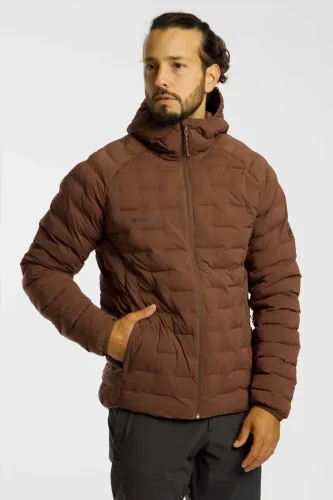 MAMMUT Sender Hooded Herren Outdoorjacke Braun, Herren, Größe: S