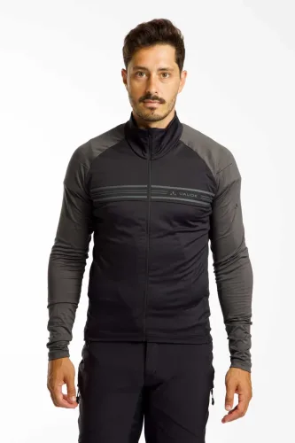 VAUDE Posta LS Herren Biketrikot Grau, Herren, Größe: M