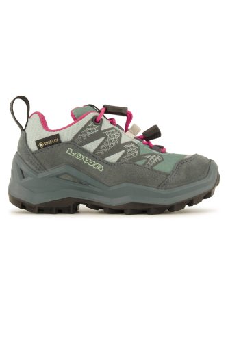 LOWA Maddox Pro Low Gore-Tex® 24-35 Kinder Trekkingschuh Blau, , Größe: 35