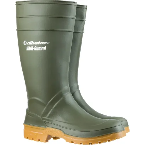 albatros GUARDIAN HIGH GREEN Nitrilgummistiefel Grösse 46, grün