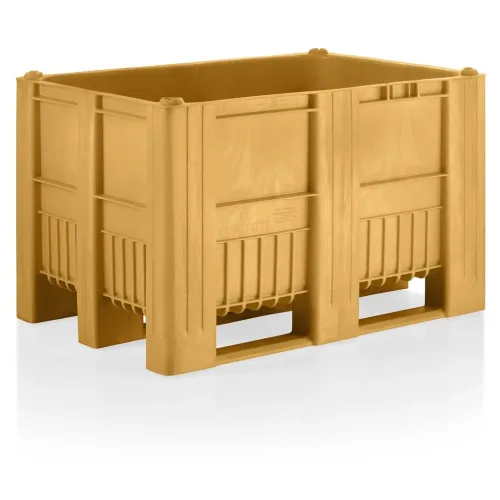 kaiserkraft, kaiserkraft Palettenbox, Volumen 470 l, gelb