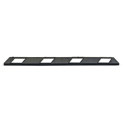 MORAVIA, Radstopp Park-AID®, LxBxH 1800 x 150 x 100 mm, schwarz / weiß Moravia