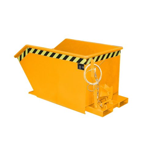 Bauer, Kippbehälter Typ GU, 500 Liter, orange
