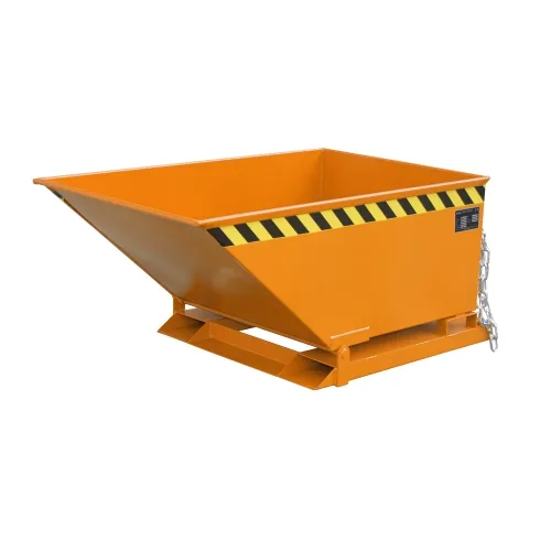 Bauer, Kippmulde KN 400, orange (RAL 2000)