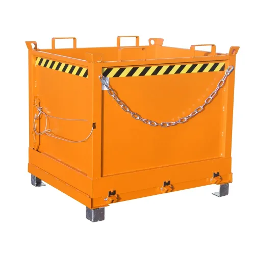 Bauer, Klappbodenbehälter FB 1000, orange