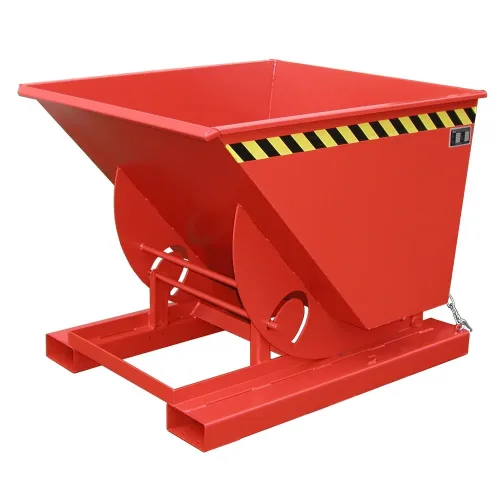 Bauer, Kippbehälter Typ AK 75, rot