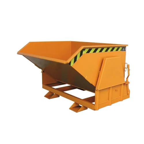 Bauer, Kippbehälter Typ BK 80, orange