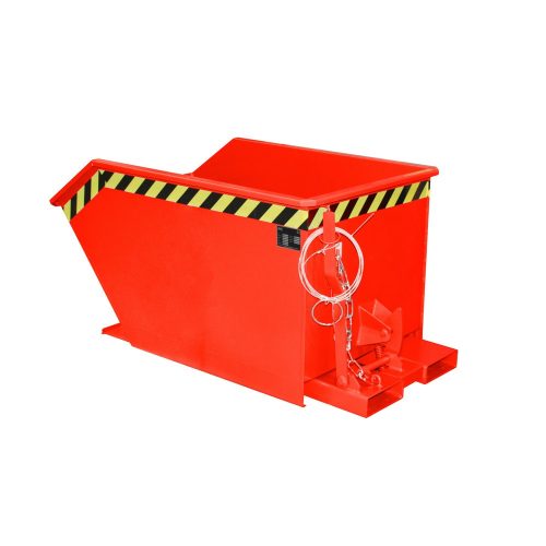 Bauer, Kippbehälter Typ GU, 500 Liter, rot