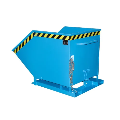 Bauer, Bauer® Muldenkipper, kastenförmige Mulde, lackiert, Volumen 0,6 m³, RAL 5012 lichtblau