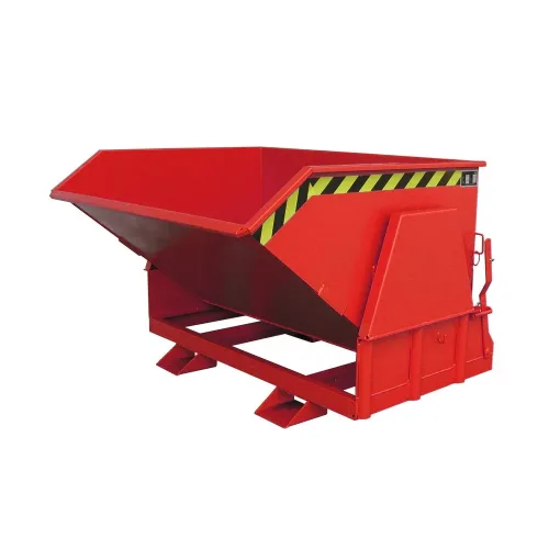 Bauer, Kippbehälter Typ BK 80, rot