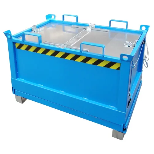 Bauer, Klappbodenbehälter FB 500, blau
