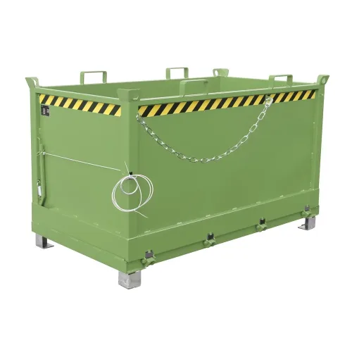 Bauer, Klappbodenbehälter FB 1500, grün