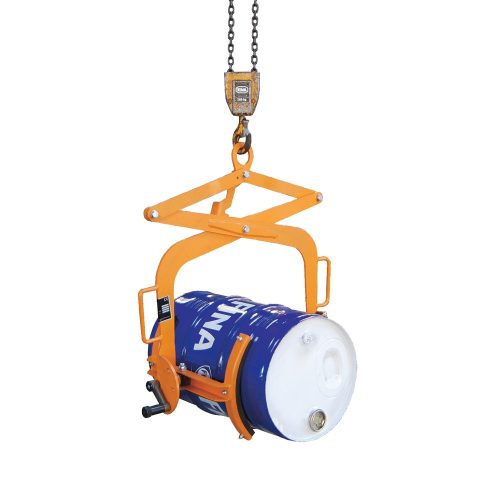 Bauer® Fassgreifer mit Zangenfunktion für Stahlfässer 200 Liter, Tragkraft 300 kg, feuerverzinkt