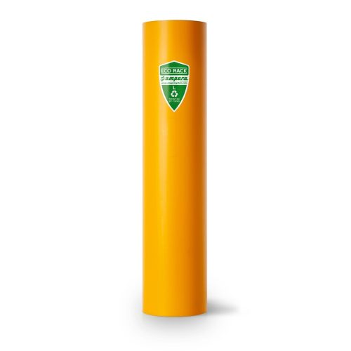 A.M.P.E.R.E., Regalstützenschutz a.m.p.e.r.e. ECO RACK, Tiefkühllager geeignet, Signalfarbe, recycelter Kunststoff, B 101-110 x H 600 mm