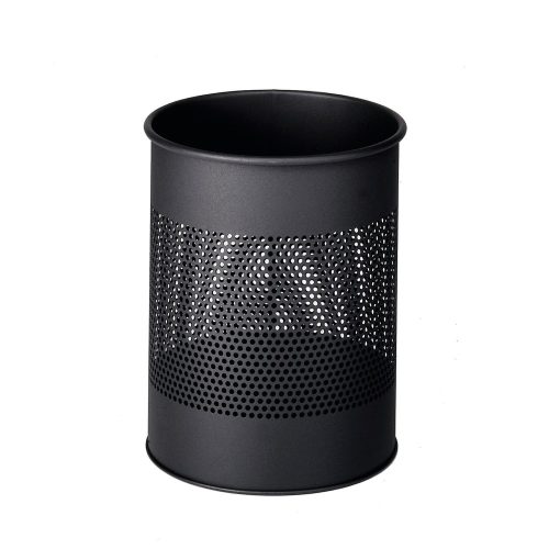 DURABLE, DURABLE Papierkorb rund 15L/P165mm 331058 anthrazit, Stahl 315x260mm