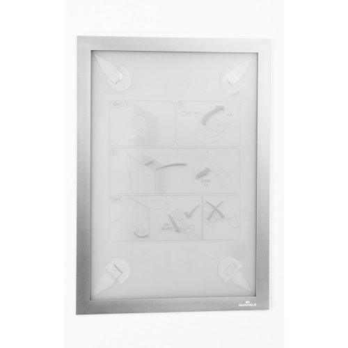 DURABLE, DURABLE Duraframe Wallpaper A4 484323 silber