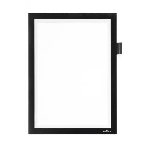 DURABLE, DURABLE Duraframe Note A4 499301 selbstklebend, schwarz