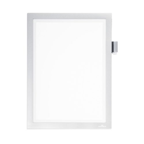 DURABLE, DURABLE Duraframe Note A4 499323 selbstklebend, silber