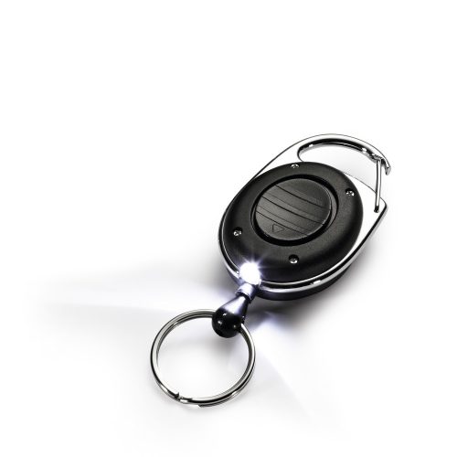 DURABLE, DURABLE Ausweishalter JOJO Style LED 8198/19 mit Ring schwarz