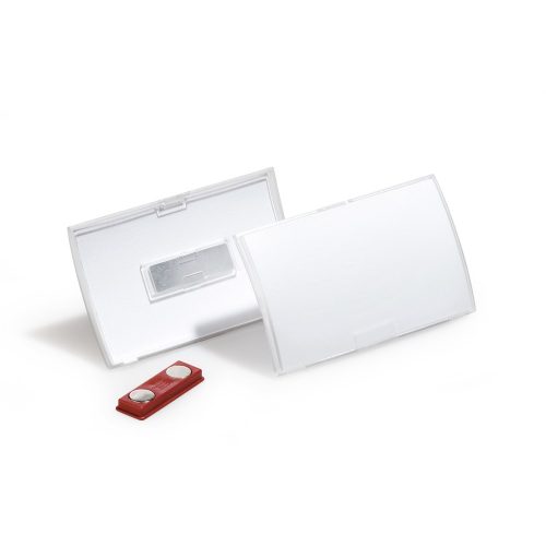 DURABLE, DURABLE Namensschild ClickFold 90x54mm 821519 10 St&uuml;ck mit Magnet