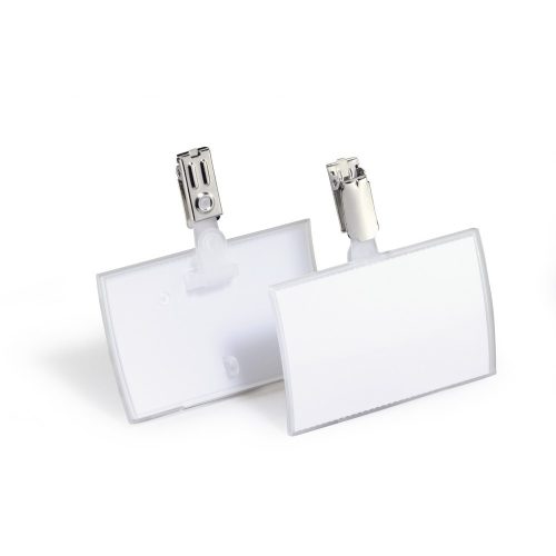 DURABLE, DURABLE Executive Namensschild mit Clip 8216-19 90 x 54 mm 25 Stück