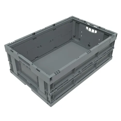 undefined, EURO-Mass Faltbox 6422 NG, ohne Deckel, für Lager- und Mehrwegtransport, 41,4 Liter, grau