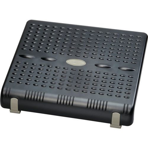 Maul, Fussstütze MAUL MAULstandard, höhen- & neigungsverstellbar, rutschhemmend genoppte Stellfläche mit 450 x 353 mm, Gummifüsse, Kunststoff, schwarz