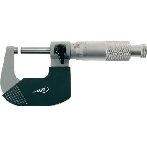 HELIOS PREISSER Bügelmessschraube DIN 863/1, Spindel-Ø 6,5 mm, 75-100 mm