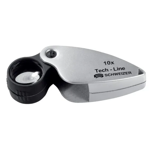 SCHWEIZER Einschlaglupe Tech-Line, Vergrösserung 6x, Linsen-Ø 22,8 mm
