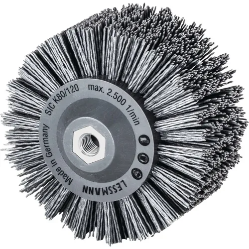 Lessmann, Rundbürste D.140mm M14 SiC Schleifborsten K.80 60mm 2500min-¹ LESSMANN