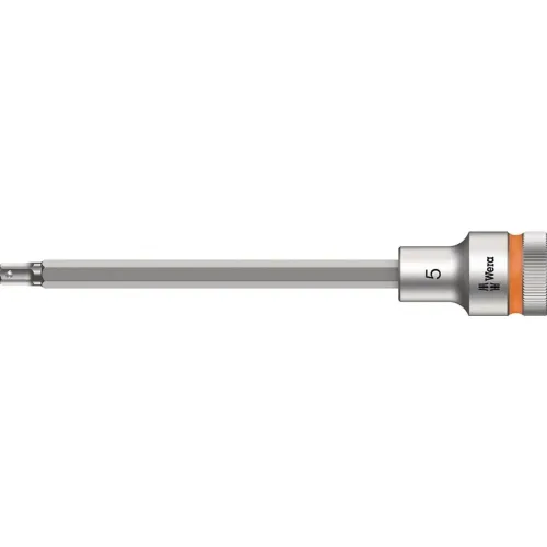 Wera, Wera 8740 C HF 05003841001 Innen-Sechskant Steckschlüssel-Bit-Einsatz Haltefunktion 5 mm 1/2 5 mm 1/2 (12.5 mm)
