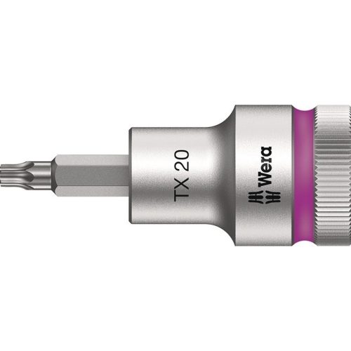 Wera, Wera 8767 C HF 05003830001 Innen-Sechsrund (TX) Steckschlüssel-Bit-Einsatz Haltefunktion 12.5 mm 1/2 T 20 1/2 (12.5 mm)