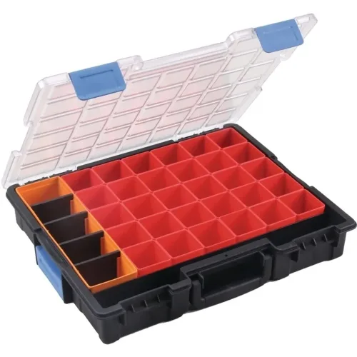 Allit, Allit EuroPlus Pro K44/36 Sortimentskoffer (L x B x H) 355 x 440 x 76 mm Anzahl Fächer: 36 Box Inhalt 1 St.