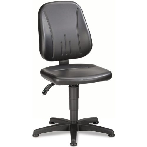 bimos, Arbeitsdrehstuhl 9650, Kunstleder, Gleiter, schwarz